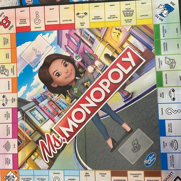 Ms. Monopoly Board Game Ages 8+ NEW - Picture 10 of 12